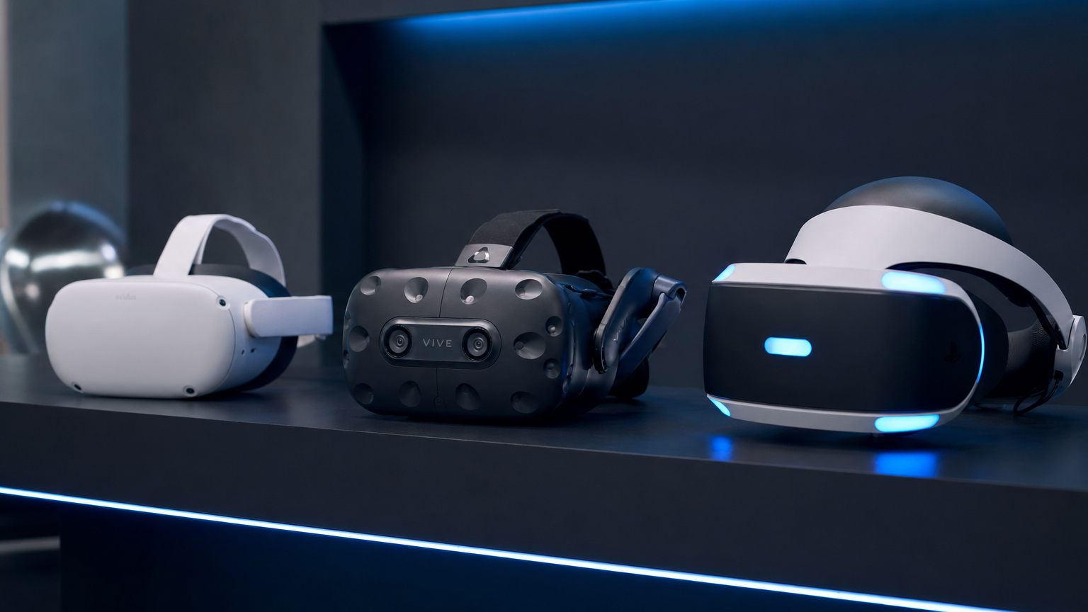 Educational VR experience with headsets